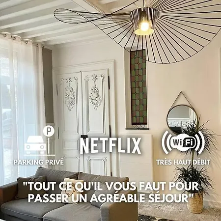 Apartment Le Petit Nid D'aline, Hyper-centre, Parking Prive Arras