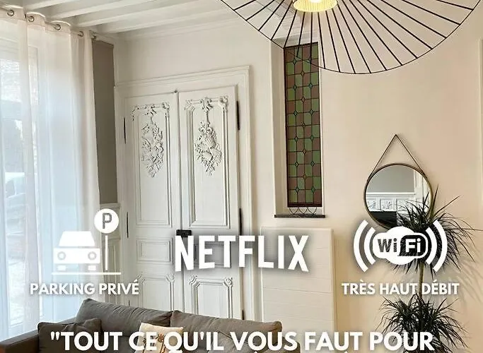Appartement Le Petit Nid D'aline, Hyper-centre, Parking Privé Arras